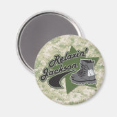 リラキシン・ジャクソン マグネット (正面/裏面)