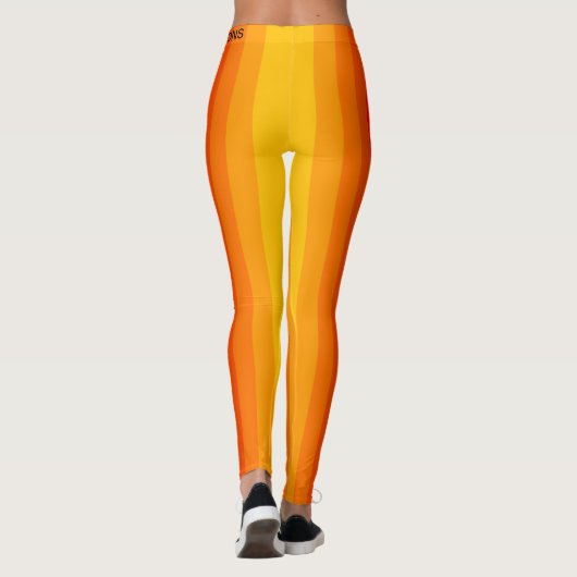 リラストライプレギンス レギンス (裏面)