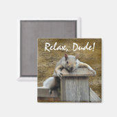 リラックスおい！リスリラックスズのおもしろい磁石 マグネット (正面/裏面)