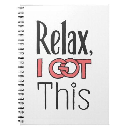 リラックスこ得れ ノートブック (正面)