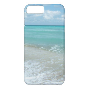 リラックスさせるで青いビーチの海の景色の自然場面 iPhone 8 PLUS/7 PLUSケース