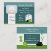 リラックスさせるなスパ 名刺 (正面/裏面)