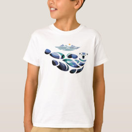 リラックスしたホッキョクグマ Tシャツ