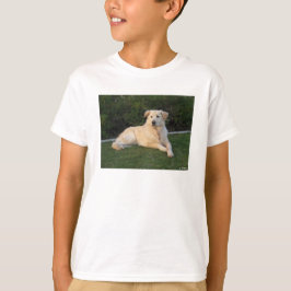リラックスした犬 Tシャツ