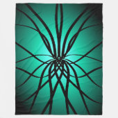 リラックスしたFlow4 -フリースブランケット フリースブランケット (正面)