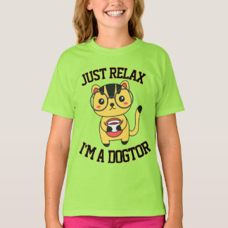 リラックスしていいよ、僕は獣医だから Tシャツ