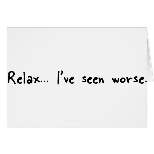 リラックスして下さい (正面横)