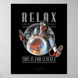 リラックスして下さい: これは科学ポスター(16x20")のためです ポスター