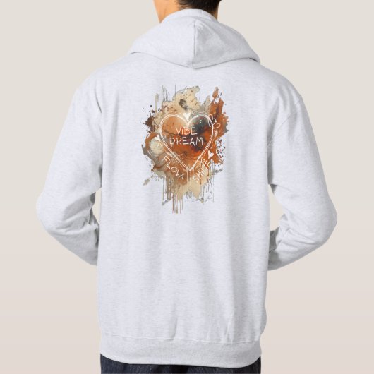 リラックスして パーカ (裏面)