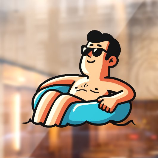 リラックスして、気分を新たにして、集中力を取り戻して ウィンドウサイン (シート2)