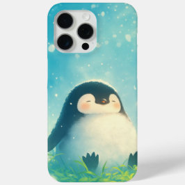 リラックスするペンギンの赤ちゃん iPhone 15 PRO MAXケース