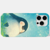 リラックスするペンギンの赤ちゃん Case-Mate iPhoneケース (裏面 (横))