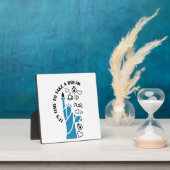 リラックスする時間だよ。涼しくて、楽しくて、充実した時間を。 フォトプラーク (インサイチュ)