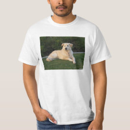 リラックスする犬 Tシャツ