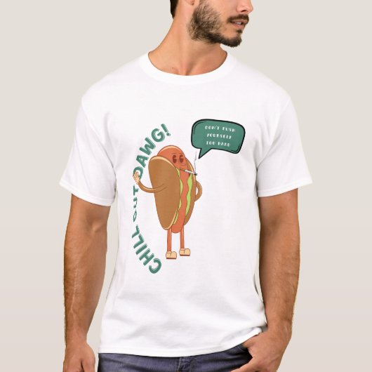 リラックスだよ Tシャツ (正面)