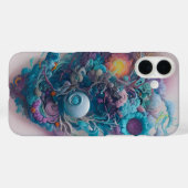 リラックスと深いを吸う – AI Artフローラ Case-Mate iPhoneケース (裏面 (横))