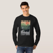 リラックスのための瞑想 Tシャツ (正面フル)