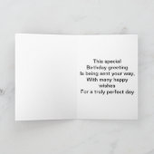 リラックスのバースデー・カード カード (内部)