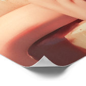 リラックスの猫 ポスター (角)