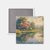 リラックスの絵を描 マグネット (正面/裏面)