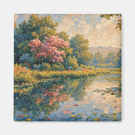 リラックスの絵を描 マグネット