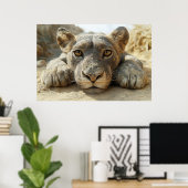 リラックスの ポスター (ホームオフィス)