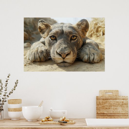 リラックスの ポスター (キッチン)