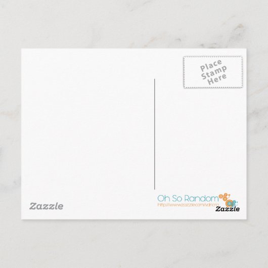 リラックスの ポストカード (裏面)