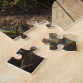 リラックスは、森のポーチで ジグソーパズル (側面)