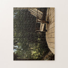 リラックスは、森のポーチで ジグソーパズル