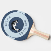 リラックスアンド魚釣り 卓球ラケット (横)