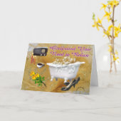 リラックスカスタマイズ カード (黄色い花)