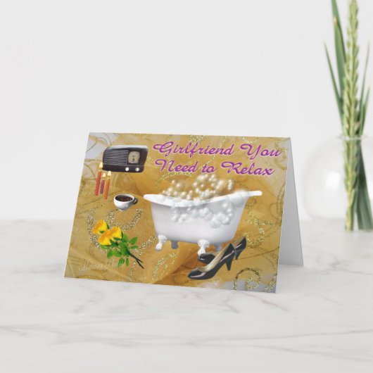 リラックスカスタマイズ カード (正面)