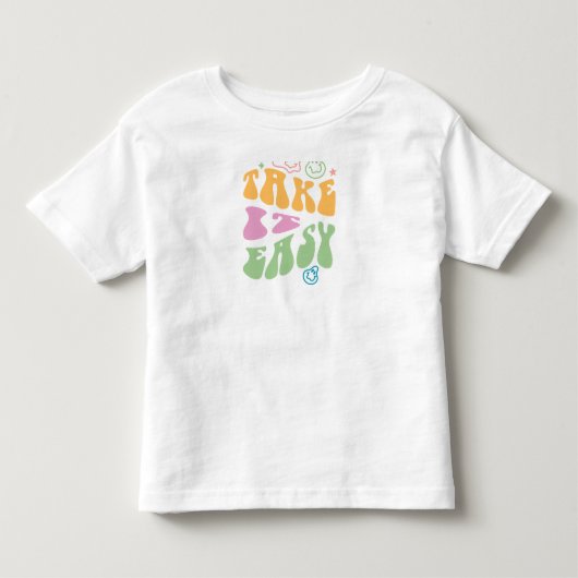 リラックスキッズTシャツ トドラーTシャツ (正面)