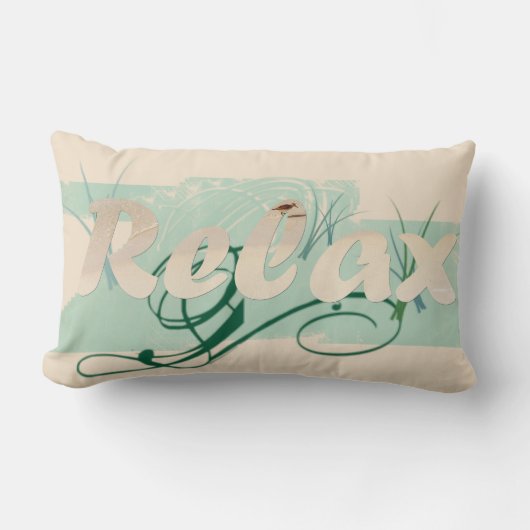 リラックスショア枕 ランバークッション (正面)