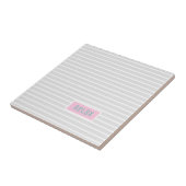 リラックスストライプパステル淡い色のテーマ タイル (側面)