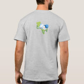 リラックススノーマン Tシャツ (裏面)