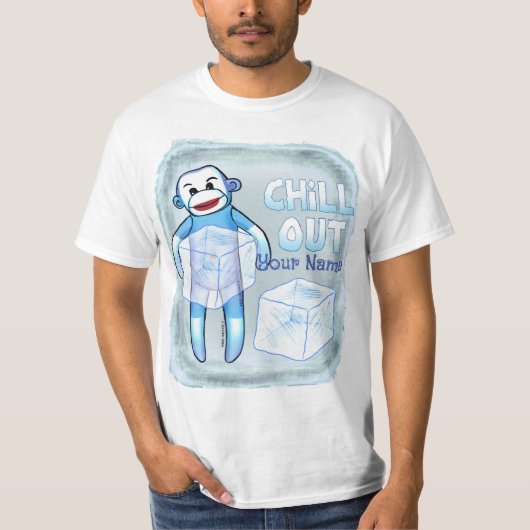 リラックスソックモンキーのTシャツ Tシャツ (正面)