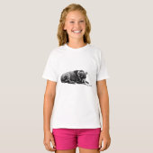 リラックスドッグTシャツ Tシャツ (正面フル)