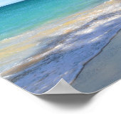 リラックスハワイアンスタイルプリント ポスター (角)