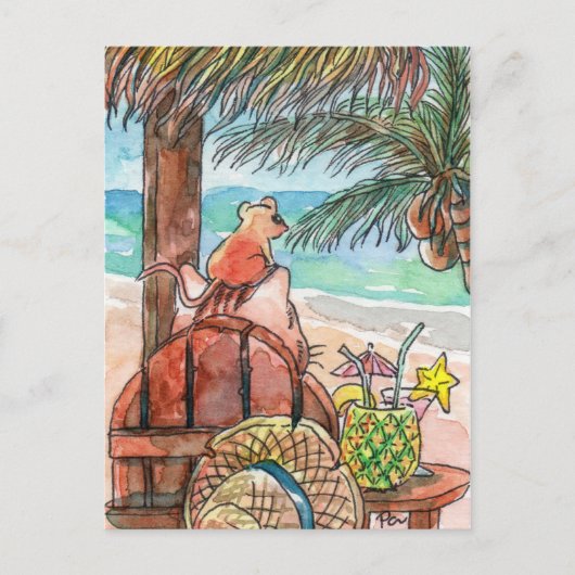 リラックスビーチ ポストカード (正面)