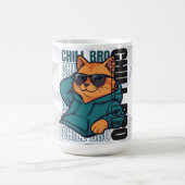 リラックスブロ猫 コーヒーマグカップ (中央)