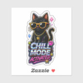 リラックスモード発動 – 面白いリラクゼーションの名言  シール (シート)