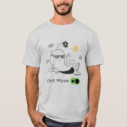 リラックスモード オン Tシャツ (正面)