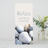 リラックス保読インスパイアsシックなPEBBLESブックマーク (スタンド正面)