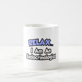 リラックス内分泌学者 コーヒーマグカップ (中央)