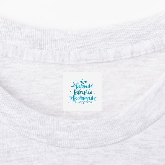 リラックス再充電 ラベル (貼付)