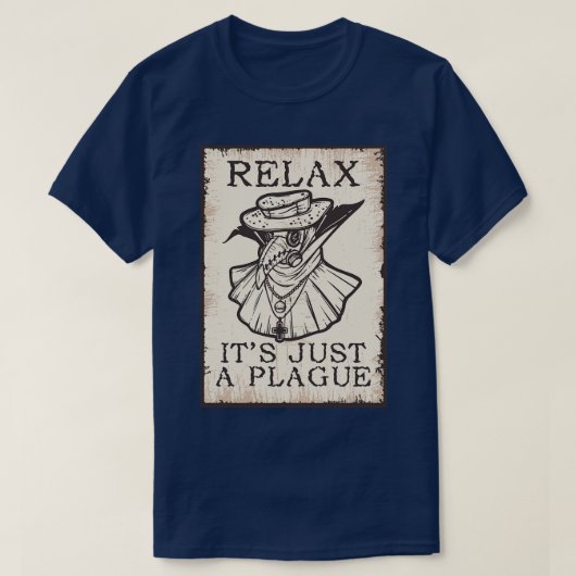 リラックス医者 Tシャツ (デザイン正面)