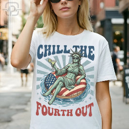 リラックス四番アウト自由の女神マルガリータ Tシャツ