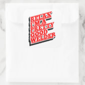 リラックス大歓迎かわいらしだ スクエアシール (バッグ)